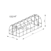 Tunel foliowy B6 [13,2 m2] 6 x 2,2 x 1,9 m z folią UV4